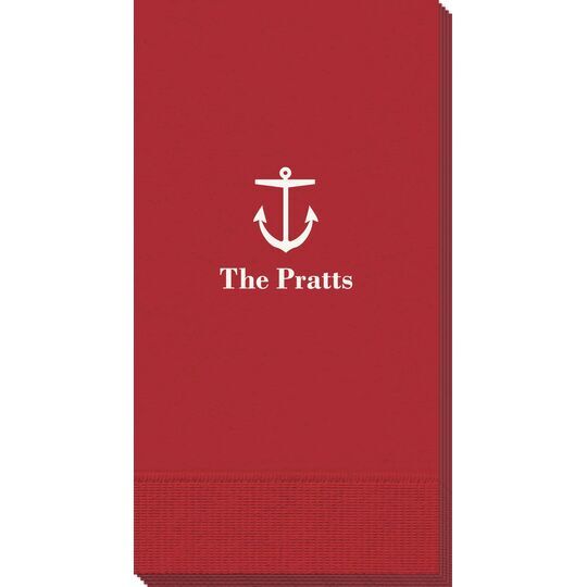 Nautical Anchor Guest Towels
